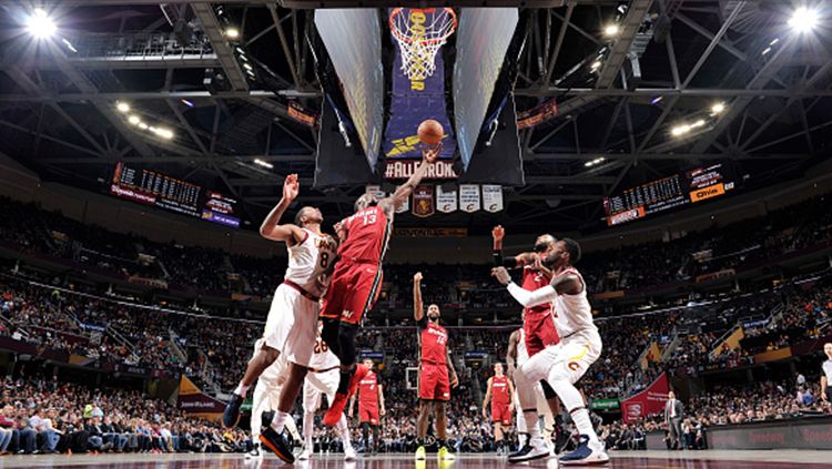 Cleveland Cavaliers vs Miami Heat. Copyright: © Getty Images