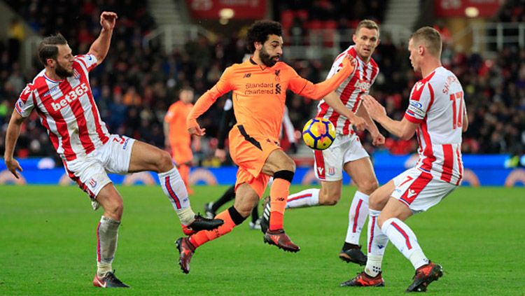 Stoke City vs Liverpool. Copyright: © Getty Images