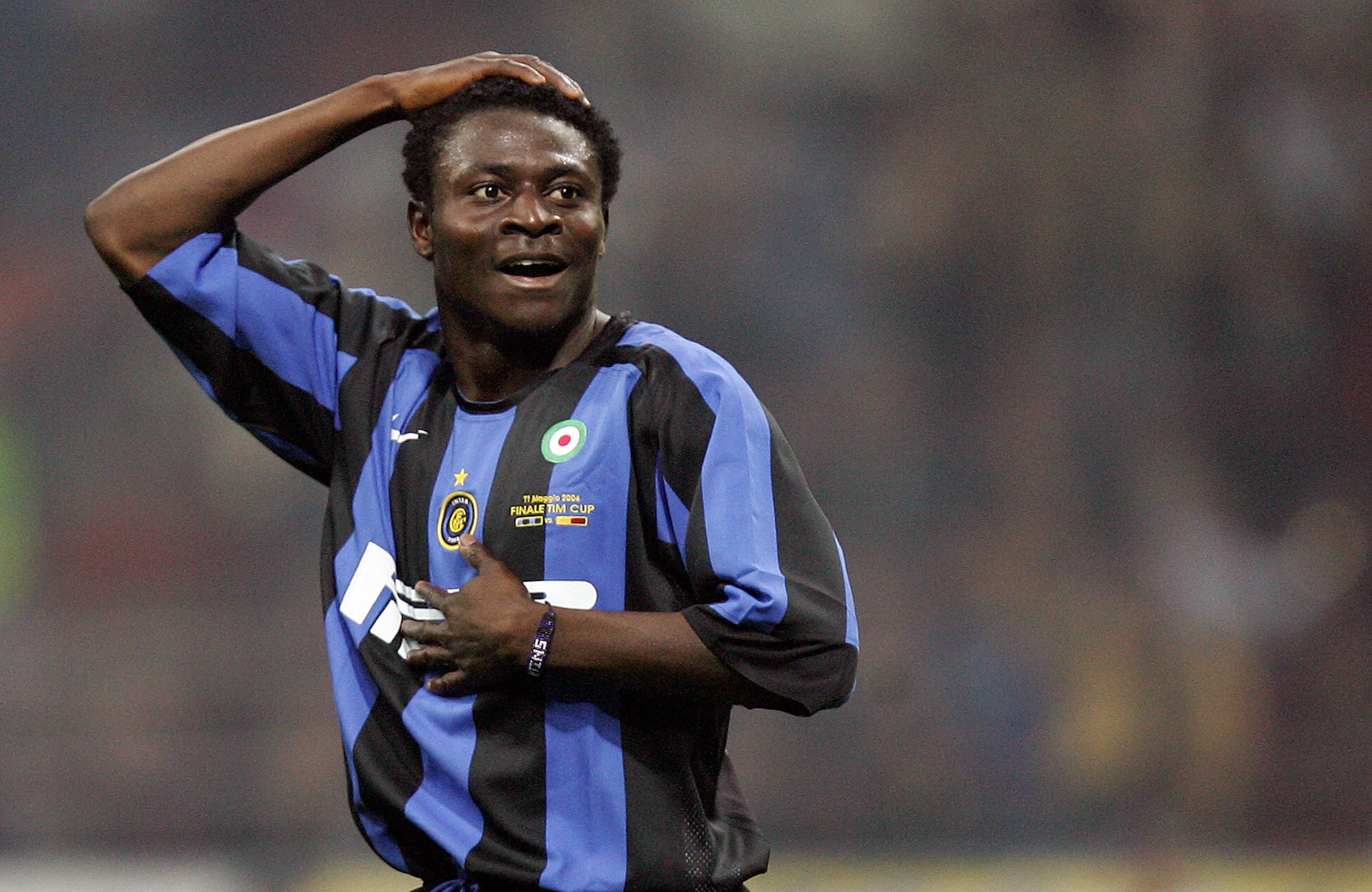 Obafemi Martins saat memperkuat Inter Milan Copyright: © Getty Image