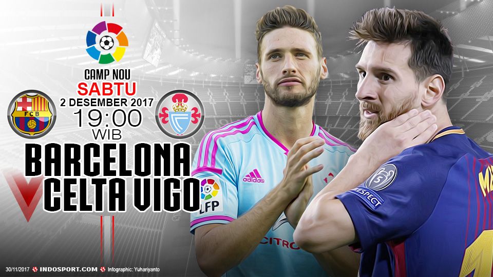 Prediksi Barcelona vs Celta Vigo Copyright: © Grafis:Yanto/Soicaumienbac.cc