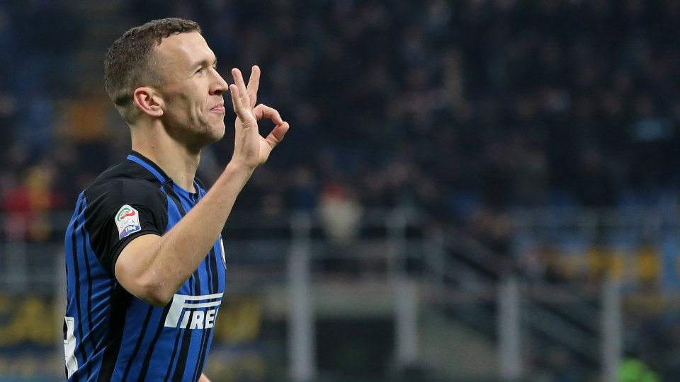 Ivan Perisic cetak hattrick. Copyright: © Getty Images