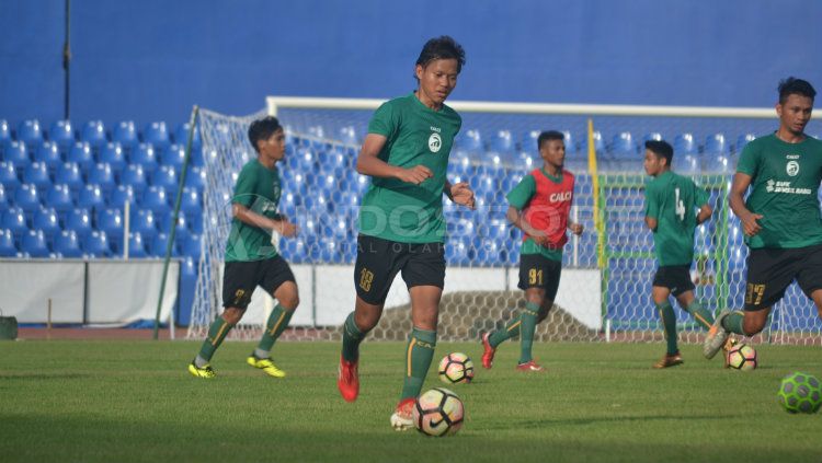 Adam Alis Latihan Perdana di Sriwijaya FC. Copyright: © Muhammad Effendi/INDOSPORT