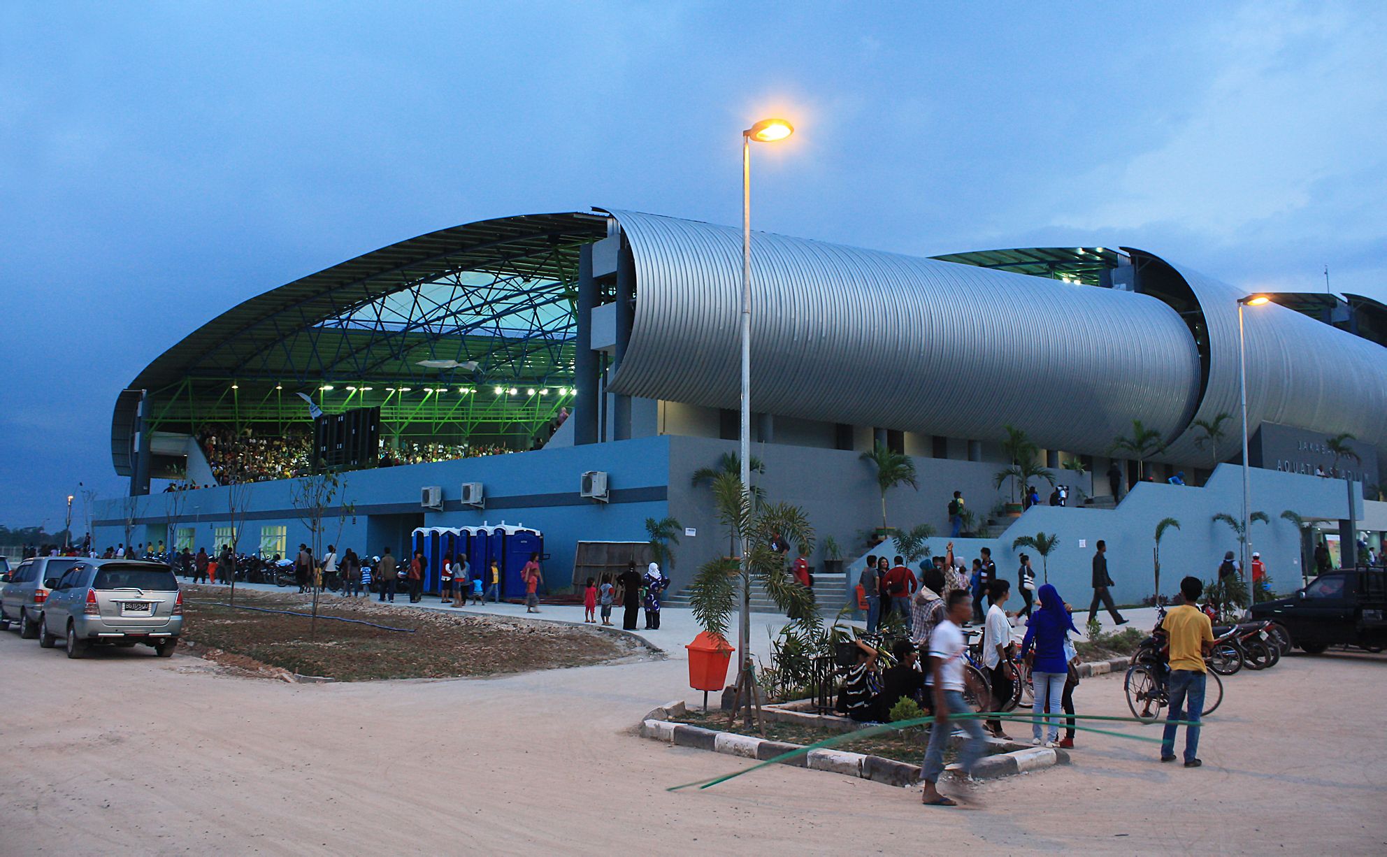 Jakabaring Sport City (Stadion Akuatik) Copyright: © Wikipedia