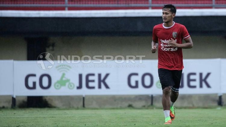 Yandi Sofyan saat berseragam Bali United. Copyright: © INDOSPORT