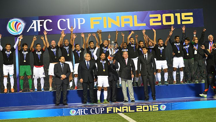 Johor Darul Takzim saat juara Piala AFC 2015. Copyright: © FourFourT
