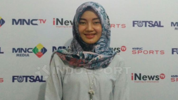 Siti Ma'muroh, Manajer DLS FC Banyumas. Copyright: © Petrus Manus Da Yerimon/INDOSPORT