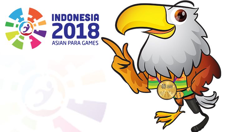 Momo, Maskot Asian Para Games 2018. Copyright: © INDOSPORT/http://ina2018apg.id