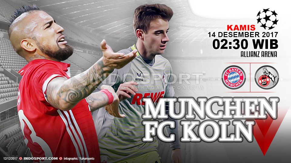 Prediksi Bayern Munchen vs FC Koln Copyright: © Grafis:Yanto/Indosport.com