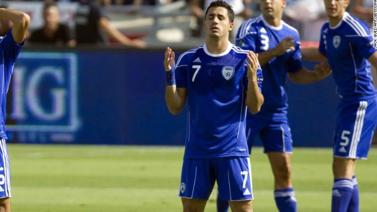Beram Kayal, pemain beragam Muslim di Timnas Israel. Copyright: © CNN