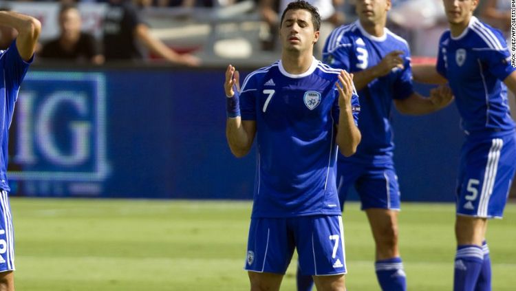 Beram Kayal, pemain muslim di Timnas Israel. Copyright: © CNN