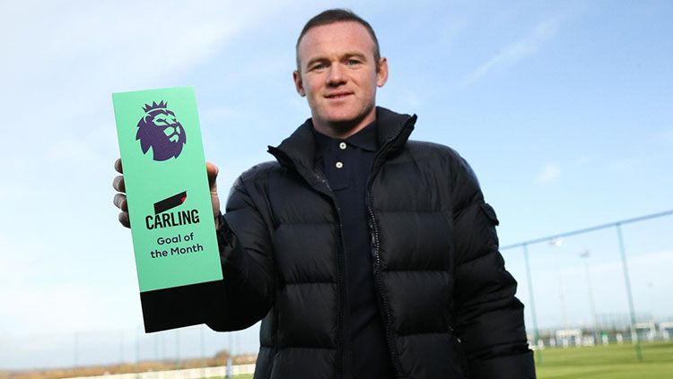 Wayne Rooney raih gol terbaik Liga Primer Inggris bulan November. Copyright: © Premierleague