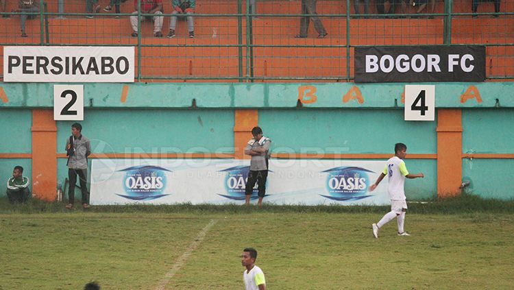 Skor akhir 2-4 untuk Bogor FC. Copyright: © Wildan Hamdani/INDOSPORT
