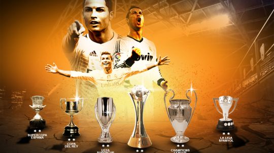 Cristiano Ronaldo  trophy Copyright: © Grafis:Yanto/Indosport.com