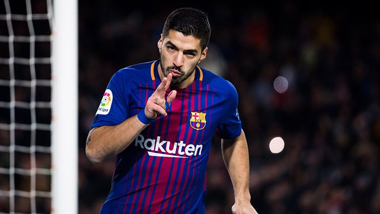 Luis Suarez tidak keberatan jika memang Barcelona ingin mencari pengganti dirinya. Copyright: © INDOSPORT