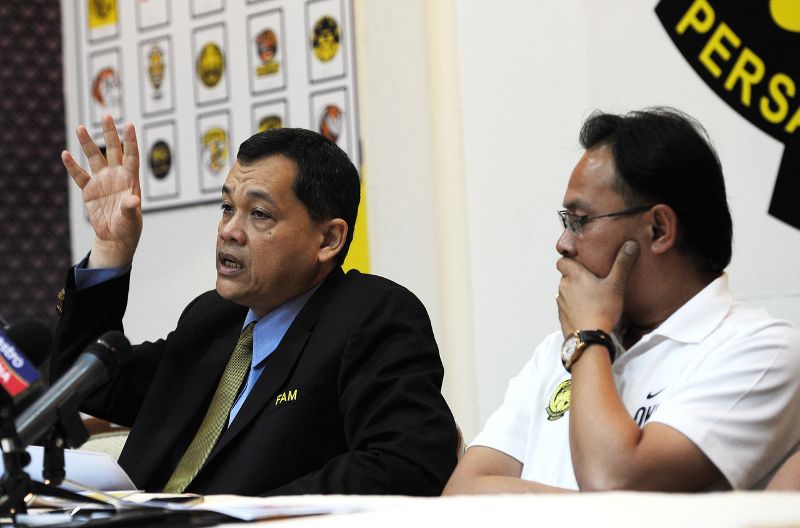 Datuk Hamidin Mohd Amin, Presiden Federasi Sepak Bola Malaysia. Copyright: © Malay Mail Online