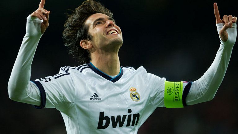 Ricardo Kaka saat berseragam Real Madrid. Copyright: © Fourfourtwo