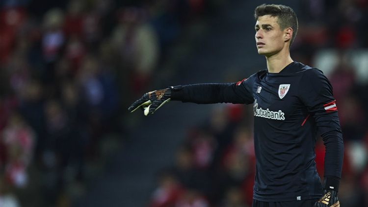 Kepa Arrizabalaga, saat Athletic Bilbao vs Real Madrid Copyright: © INDOSPORT