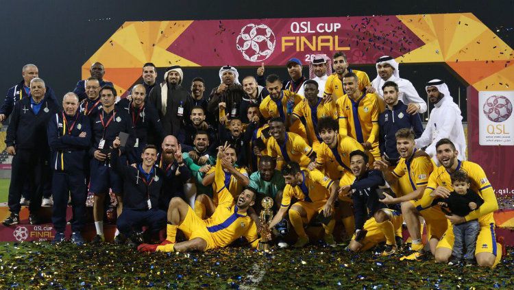 Al-Gharafa Juara QSL Cup 2017. Copyright: © @QatarStarsLeague