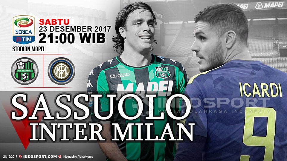 Prediksi Sassuolo vs Inter Milan Copyright: © Grafis:Yanto/Indosport.com