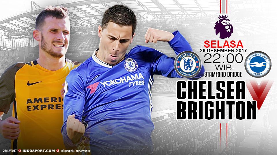 Prediksi Chelsea vs Brighton Copyright: &copy; Grafis:Yanto/Indosport.com