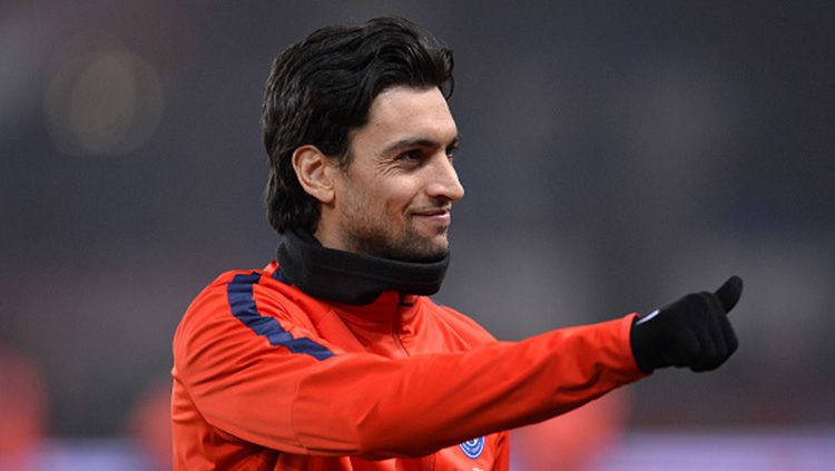 Pemain sepak bola AS Roma, Javier Pastore, punya tiga alasan kuat dirinya berpotensi besar untuk gabung ke Inter Miami milik David Beckham. Copyright: © INDOSPORT