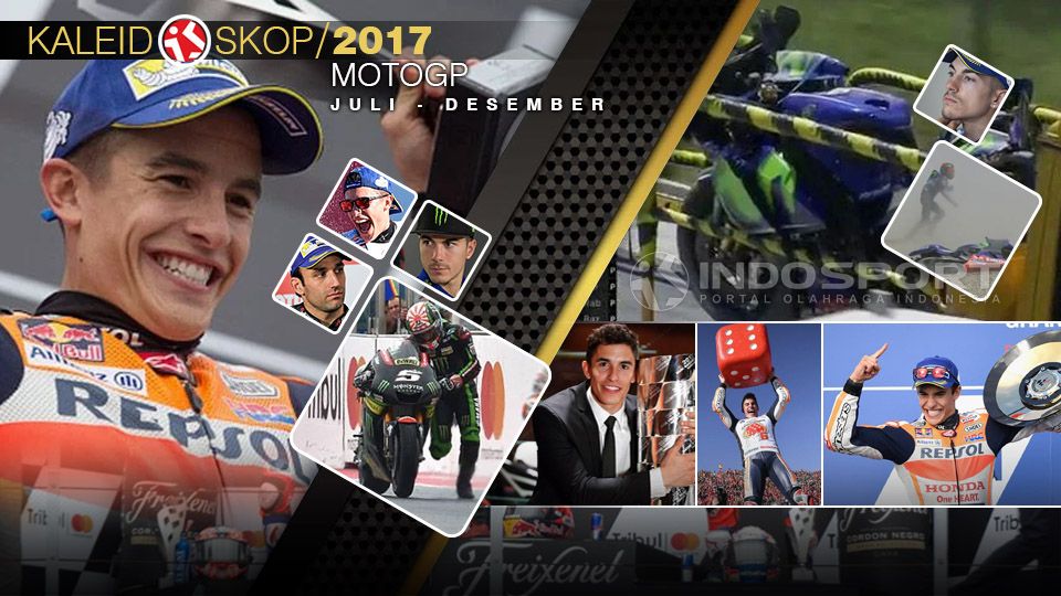 Kaleidoskop MotoGP Juli - Desember 2017. Copyright: © Grafis:Yanto/Indosport.com