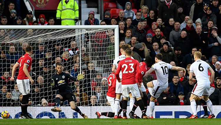Manchester United vs Burnley Copyright: © INDOSPORT