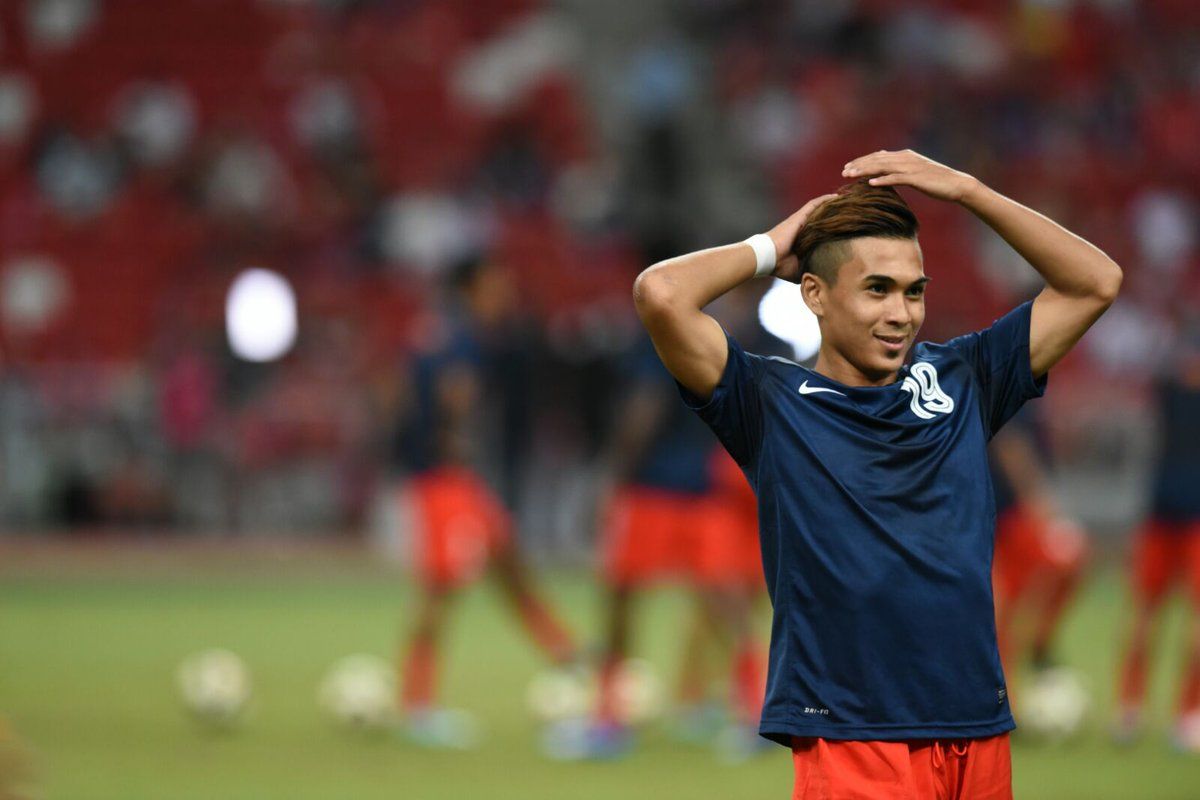 Penyerang Timnas Singapura keturunan Indonesia, Taufik Suparno. Copyright: © Getty Images