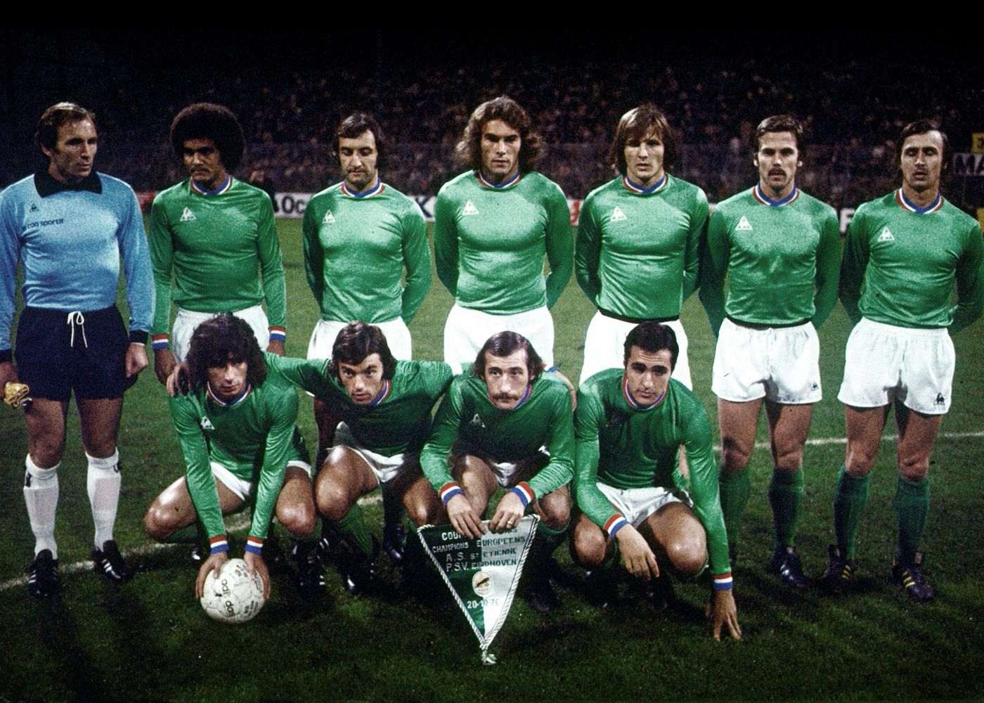 Saint Etienne di tahun 70-an Copyright: © Pinterest