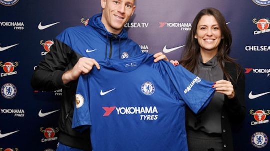 Ross Barkley dan Marina Granovskaia. Copyright: © Getty Images