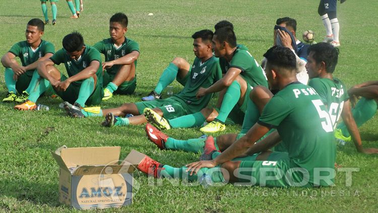 Sesi latihan PSMS Medan. Copyright: © Kesuma Ramadhan/INDOSPORT