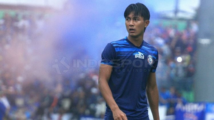 Johan Alfarizi, kapten Arema FC Copyright: © Ian Setiawan/INDOSPORT