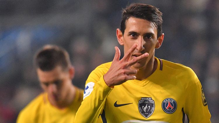 Bintang Paris Saint-Germain, Angel di Maria. Copyright: © Getty Images