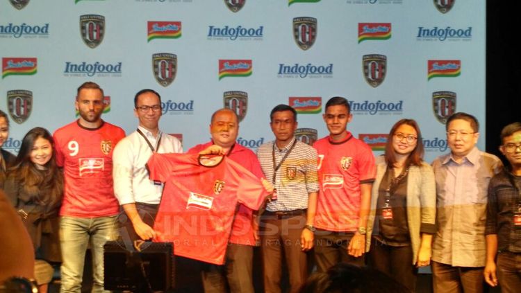 Bali United mendapat sponsor utama untuk berlaga di Liga Champions Asia. Copyright: © Petrus Manus Da Yerimon/INDOSPORT