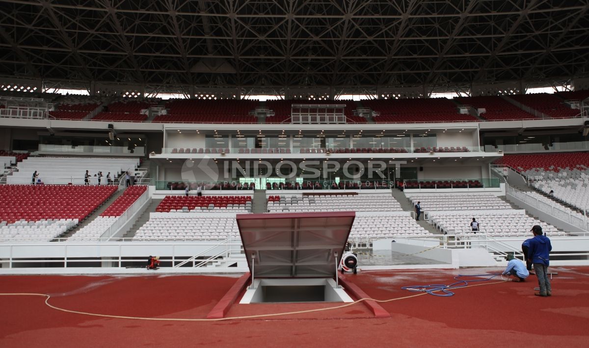 FIFA berencana melakukan audit ulang untuk venue Piala Dunia U-20 2023. Netizen malah meminta agar Gelora Bung Karno (GBK) dicoret saja. Copyright: © Herry Ibrahim/INDOSPORT