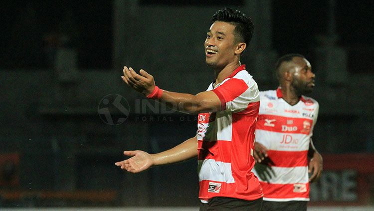 Beny Wahyudi, fullback Madura United Copyright: © Ian Setiawan/INDOSPORT