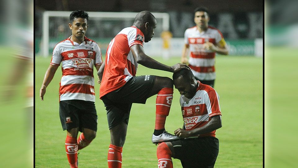 Madura United vs Perseru Serui Copyright: © Twitter@Liga1Match