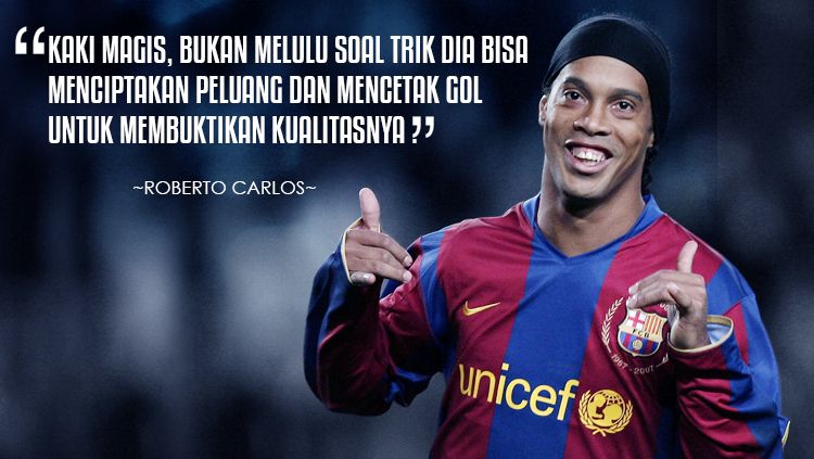 10 Kutipan Bintang Sepakbola Dunia Tentang Ronaldinho Indosport