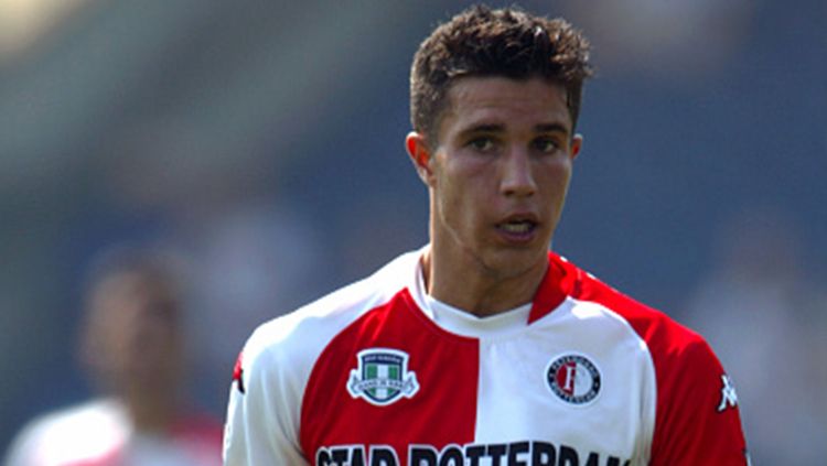 Robi van Persie ketika masih berseragam Feynoord Copyright: &copy; Getty Images
