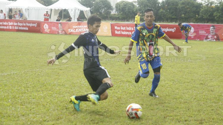 Pertandingan semifinal AIA Championship 2018. Copyright: © INDOSPORT/Abdurrahman.R