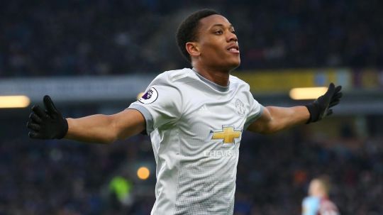 Anthony Martial, pemain bintang Man United. Copyright: Â© INDOSPORT