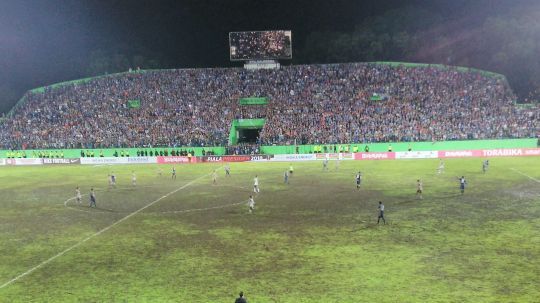 Stadion Gajayana. Copyright: © Ian Setiawan/Football265.com