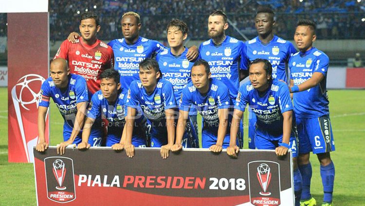 Skuat Persib Bandung. Copyright: © Arif Rahman/INDOPSORT