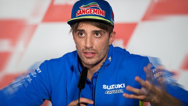 Andrea Iannone akan meninggalkan Tim Suzuki di akhir musim 2018. Copyright: © Getty Images