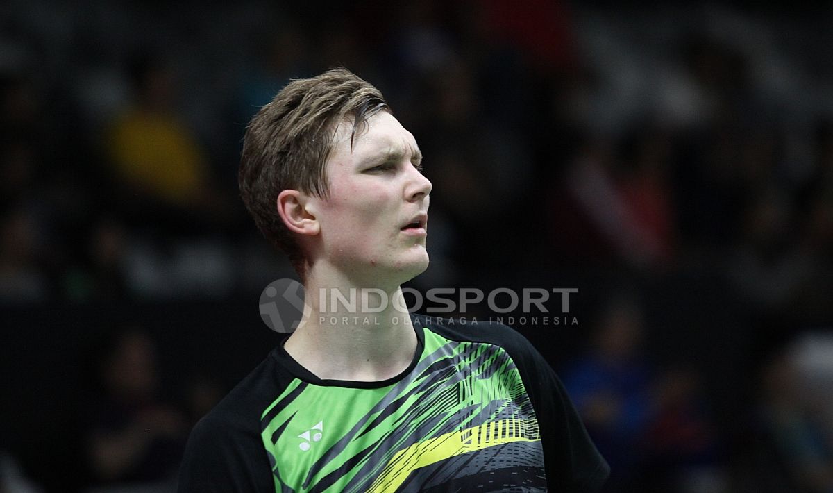 Tunggal putra asal Denmark, Victor Axelsen Copyright: © Herry Ibrahim/INDOSPORT