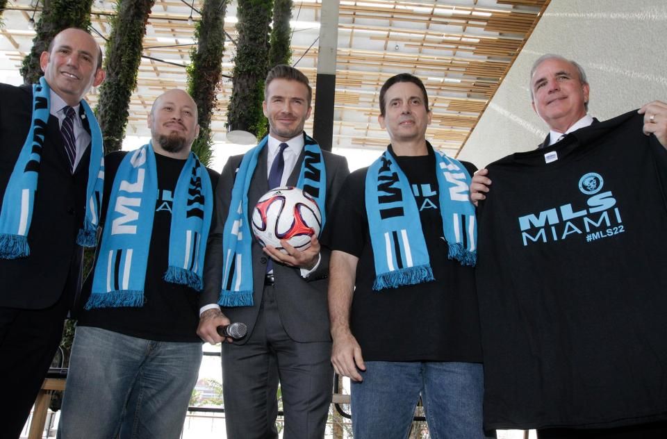David Beckham dan koleganya tengah merencanakan membangun klub baru di MLS. Copyright: © The Sun
