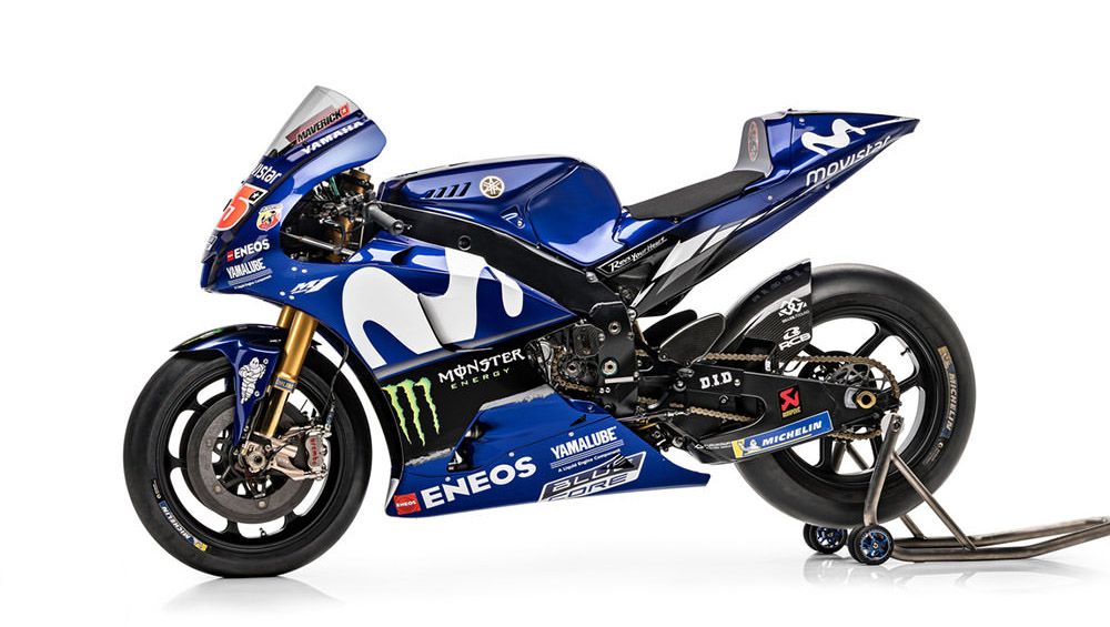 Yamaha YZR-M1 2018, motor yang digunakan Valentino Rossi dalam balapan MotoGP 2018. Copyright: © motorsportmagazine.com