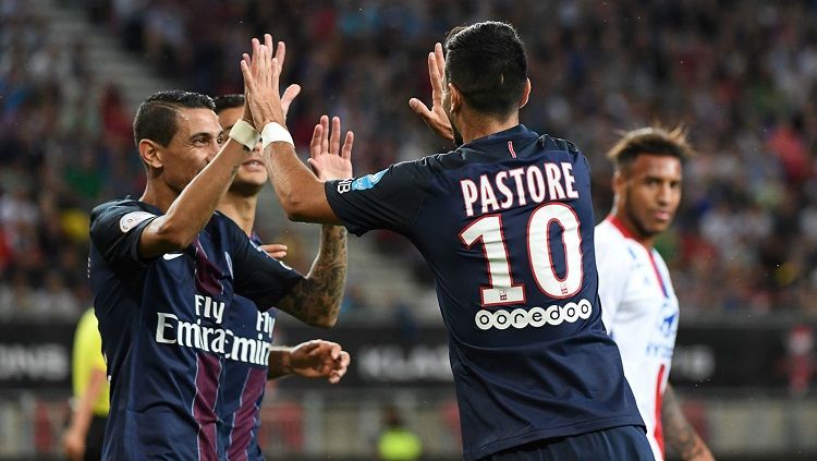 Javier Pastore gunakan nomor 10 di Piala Prancis. Copyright: © Goal.com