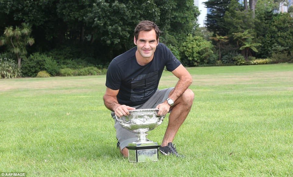 Roger Federer Copyright: © DailyMail