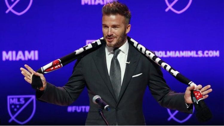 David Beckham resmi miliki klub sepakbola baru. Copyright: © BBC
